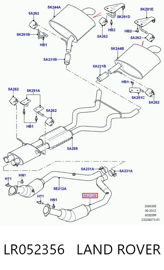 LR052356 Land Rover
