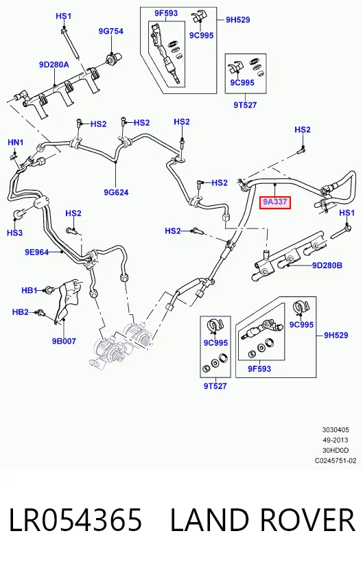 LR054365 Land Rover 