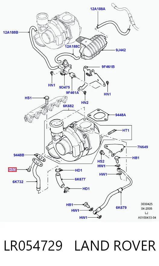 LR054729 Land Rover