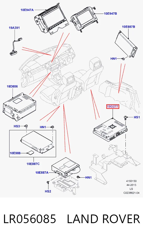 CK5214F641AK Land Rover 