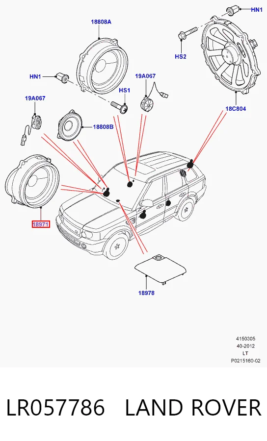 BH2218808DA Land Rover 