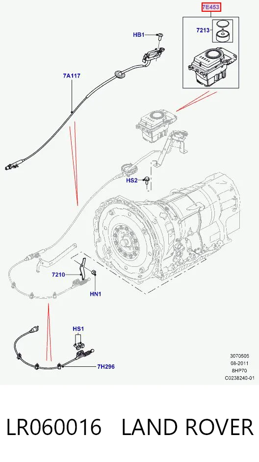 LR060016 Land Rover 
