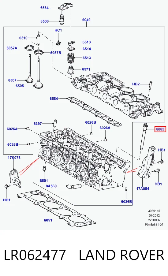 SU001A2473 Toyota Болт крепления головки блока цилиндров