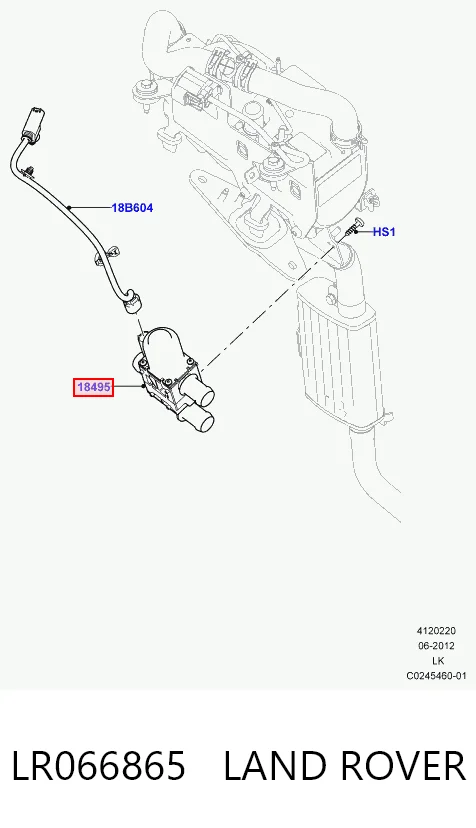 31322093 Volvo Регулирующий клапан охлаждающей жидкости