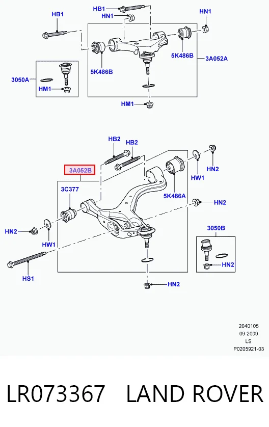 Нижний рычаг 40074 Lemforder