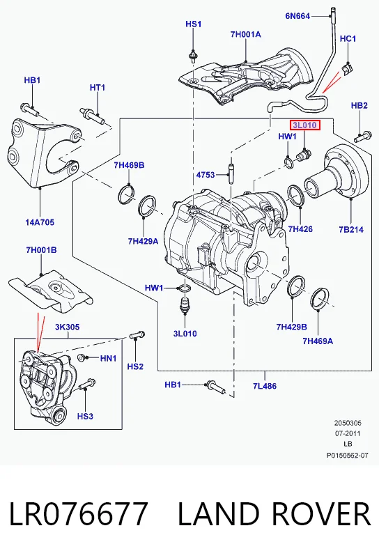 LR002877 Rover 