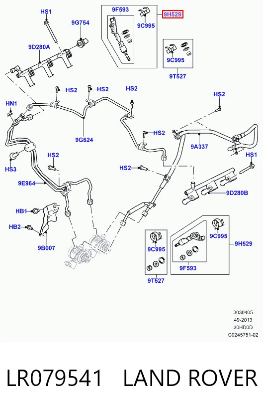 261500297 Bosch Топливные форсунки
