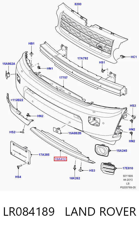 LR084189 Land Rover 