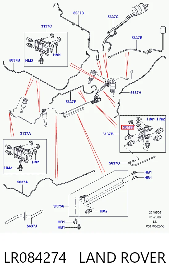 LR084274 Land Rover 