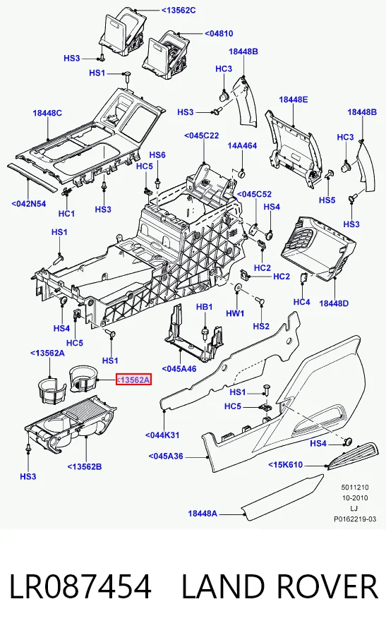 LR087454 Land Rover 