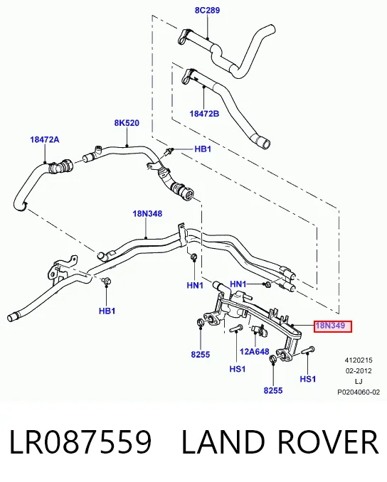  Britpart LR018273LR