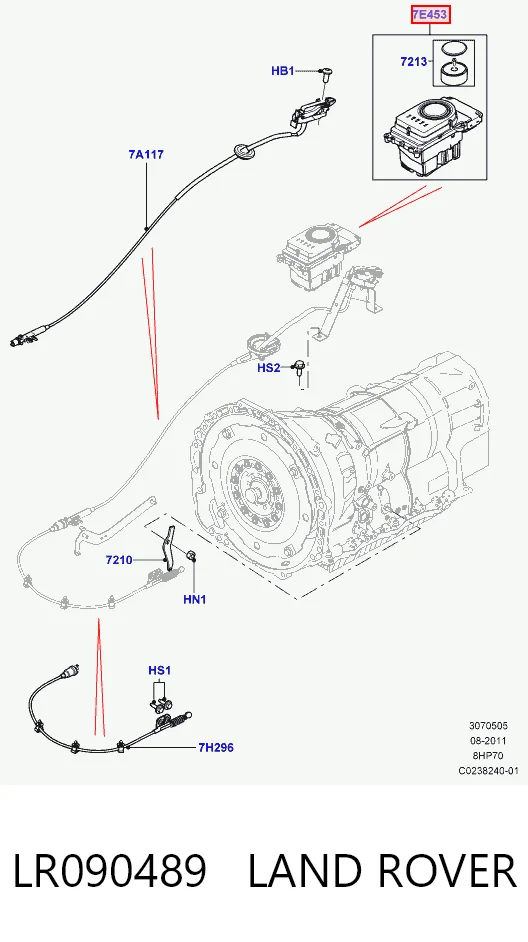 LR090489 Land Rover 