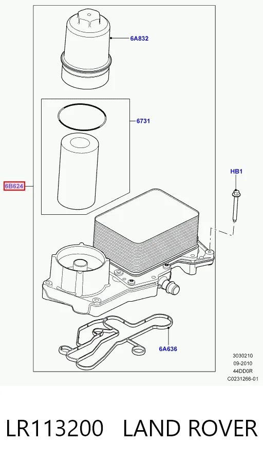 Корпус масляного фильтра AND 30115131 цена, от 202.98 USD
