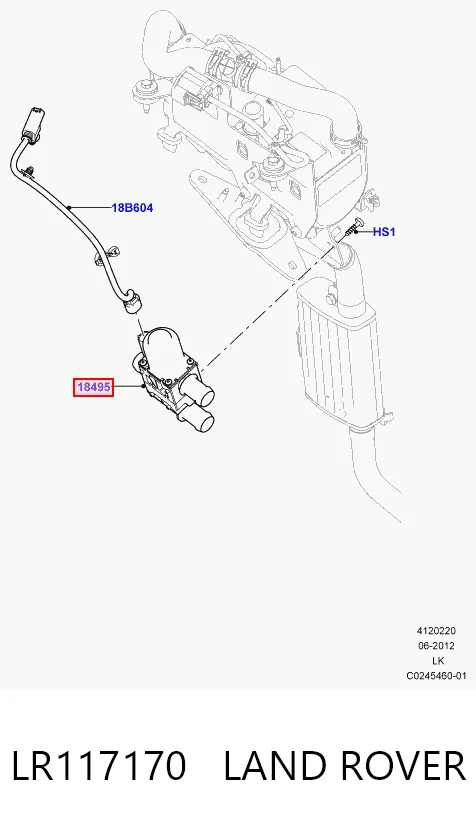 Купить 31322093 Volvo Регулирующий клапан охлаждающей жидкости