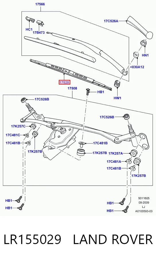 30955169 AND Щетки лобового стекла