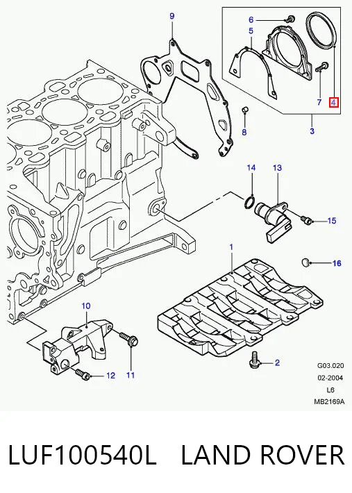 Сальник коленвала задний AND 30103186 цена, от 6.91 USD