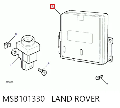  Блок управления двигателем Land Rover Discovery 2