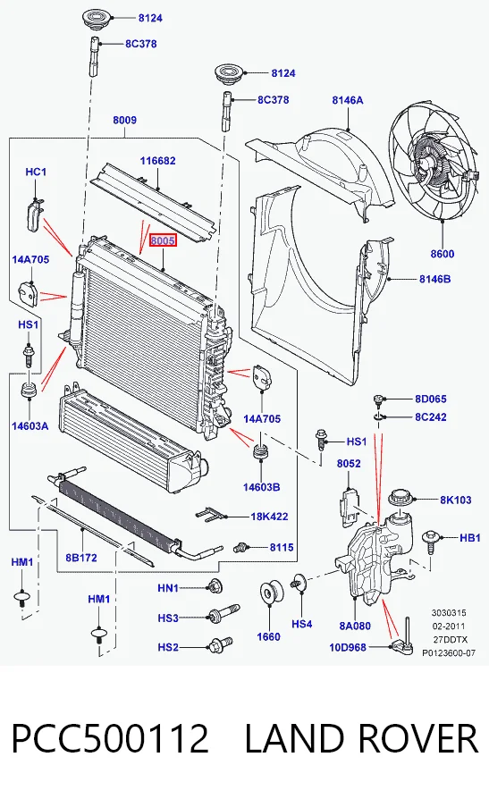 Радиатор 4324082 Polcar