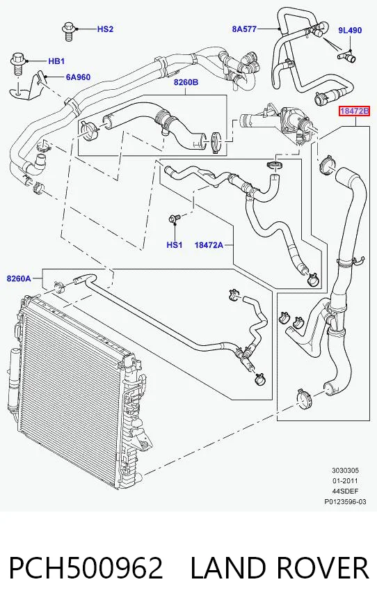 PCH500962 Land Rover 