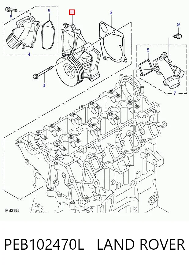Помпа охлаждения Magneti Marelli 82040 цена, от 43.80 USD