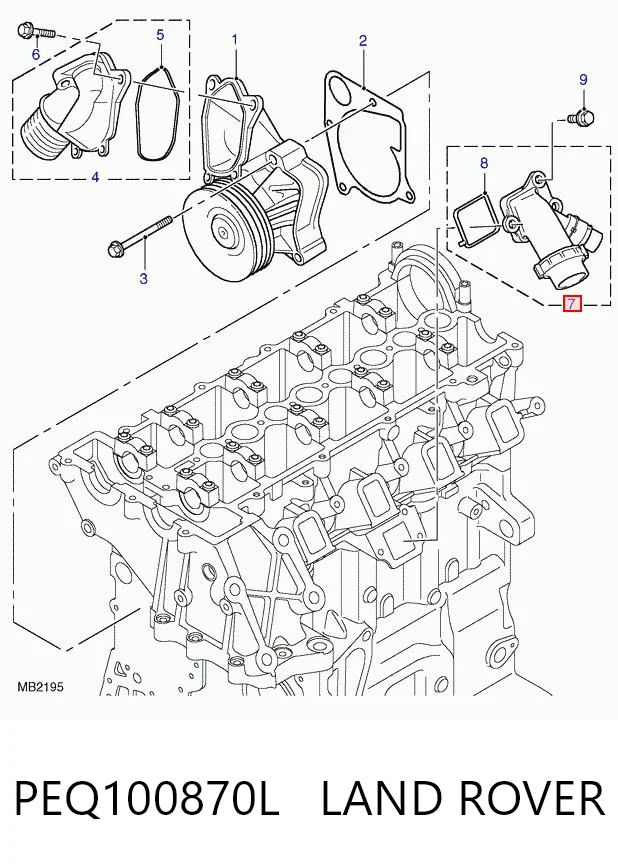 PEQ100870L Britpart 