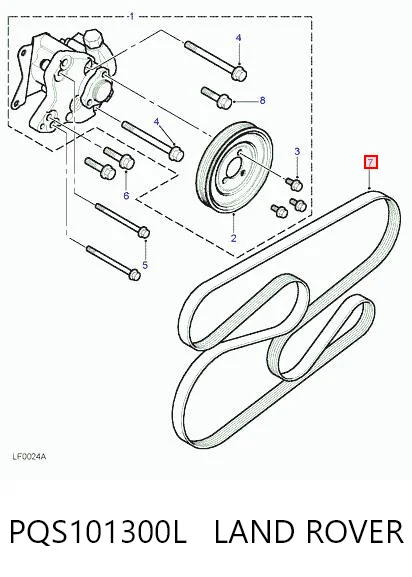 Клиновый ремень Rover PQS101300 цена, от 14.83 USD