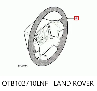 Рулевое колесо Land Rover Range Rover 2 LP, P38A