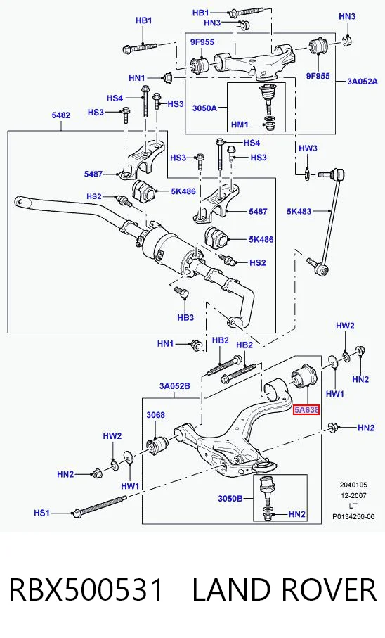 QS1600BP Q-top Сайлентблок верхней передней подвески