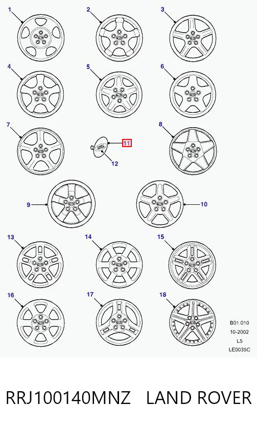 Колпаки 8510241 Hotbray