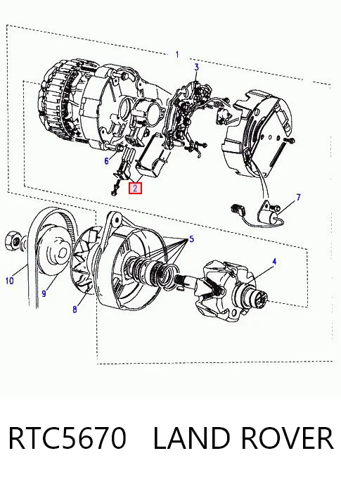 Реле генератора LUR223 UTM
