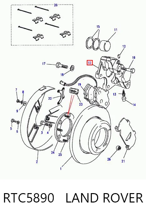 Задний левый суппорт AND 37615361 цена, от 55.85 USD