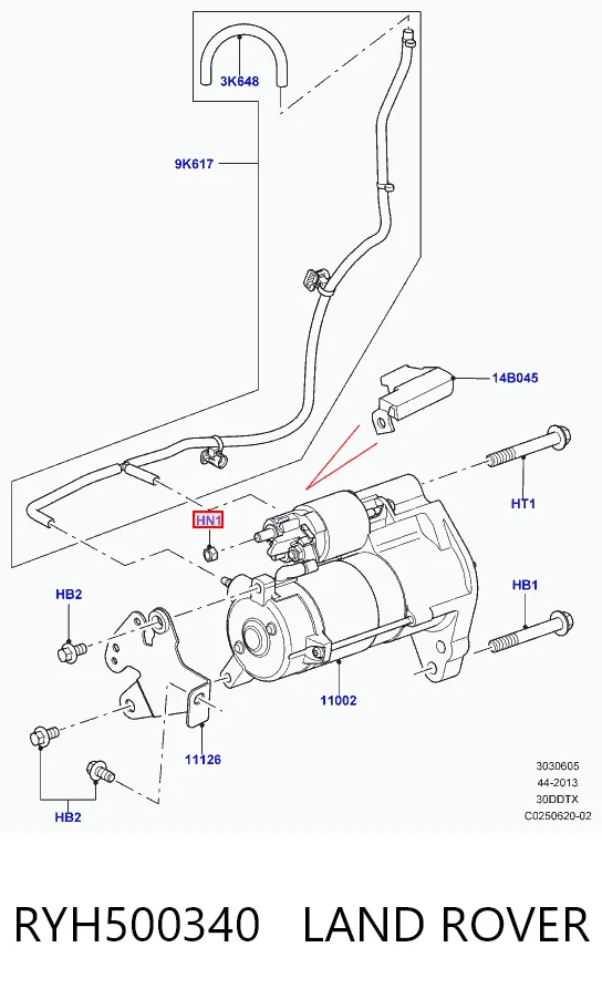 RYH500340 Land Rover