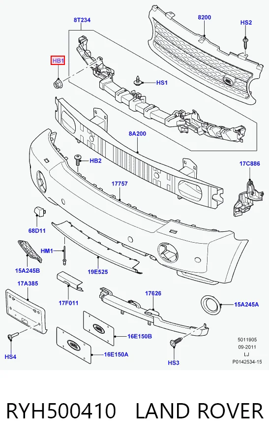 Купить EJP7952L Rover 