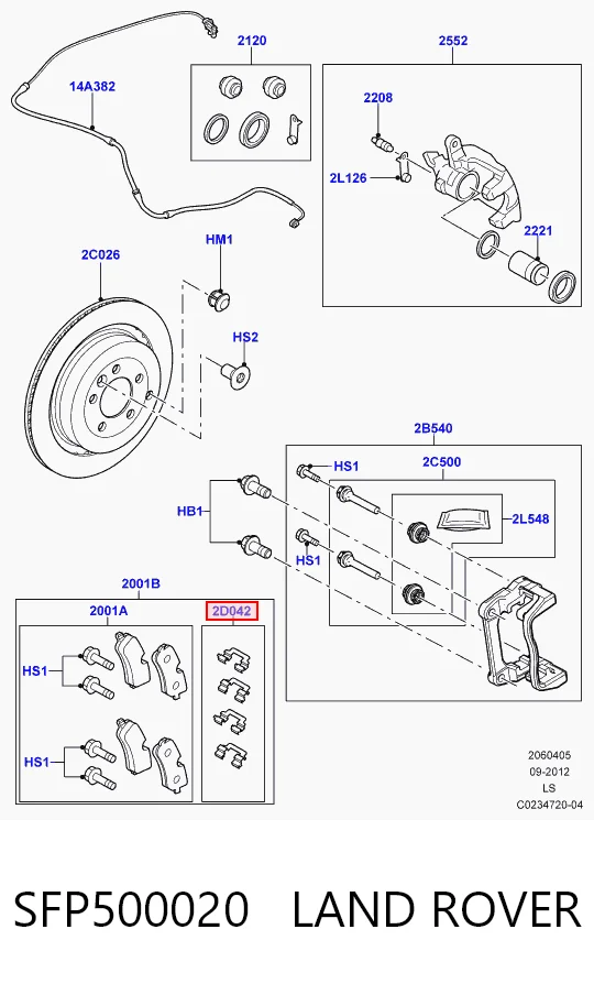 Задние тормозные колодки 302405 VALEO
