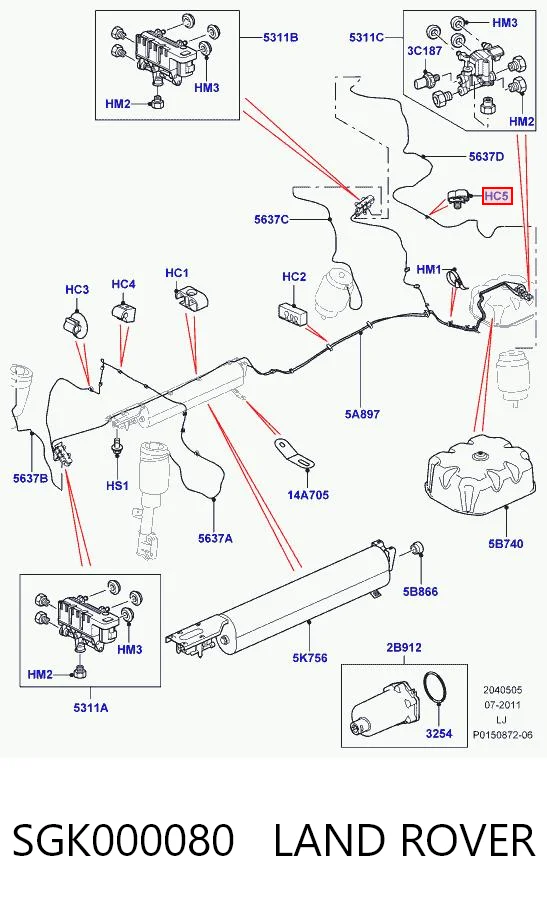 SGK000080 Land Rover