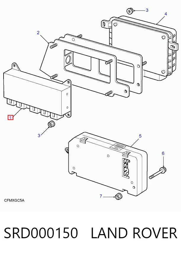 SRD100462 Rover ЭБУ ABS