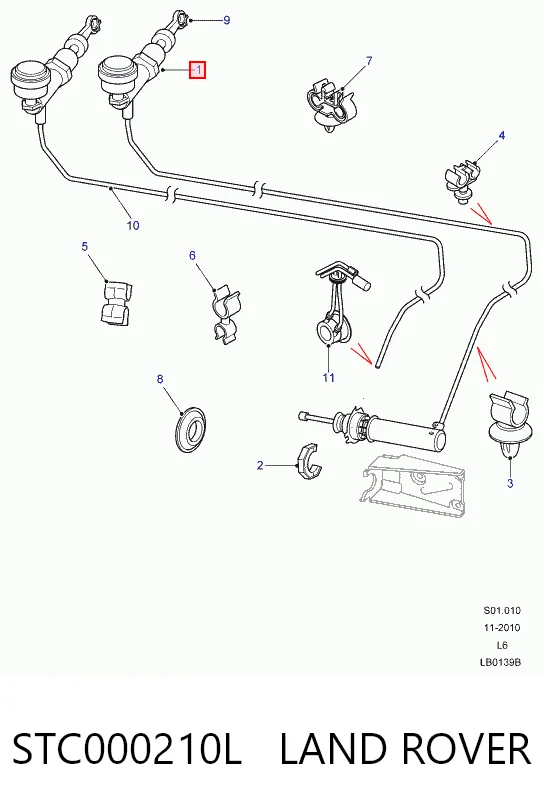 STC000210L Bearmach Рабочий цилиндр