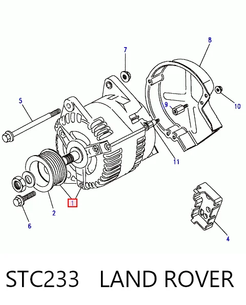 Автомобильный генератор Land Rover Range Rover II внедорожник (LP, P38A) (1994 - 2002) цена, от 184.25 USD