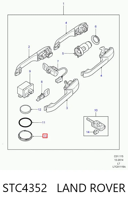 STC4352 Land Rover 