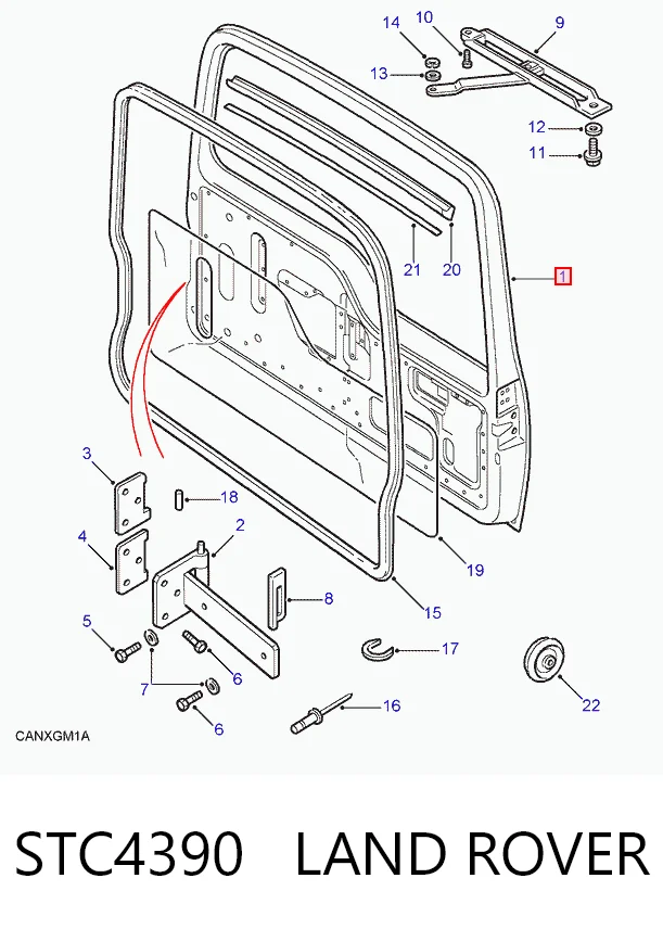 Пятая дверь Land Rover Discovery II внедорожник (LJ ,LT) (1998 - 2004) цена, от 73.61 USD