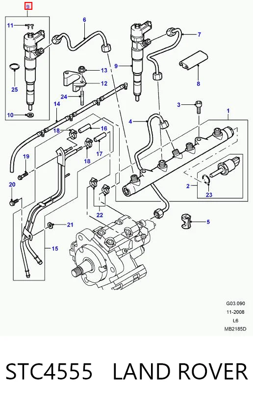 Топливные форсунки 445110130 Bosch