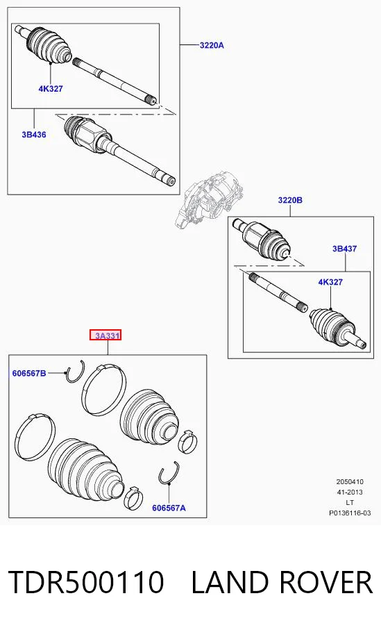 0025414 GKN-Spidan Пыльник шарнира привода