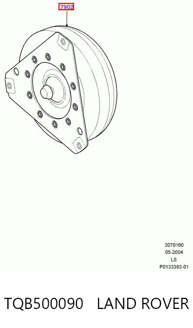 Гидротрансформатор АКПП Britpart LR008767 цена, от 528.12 USD