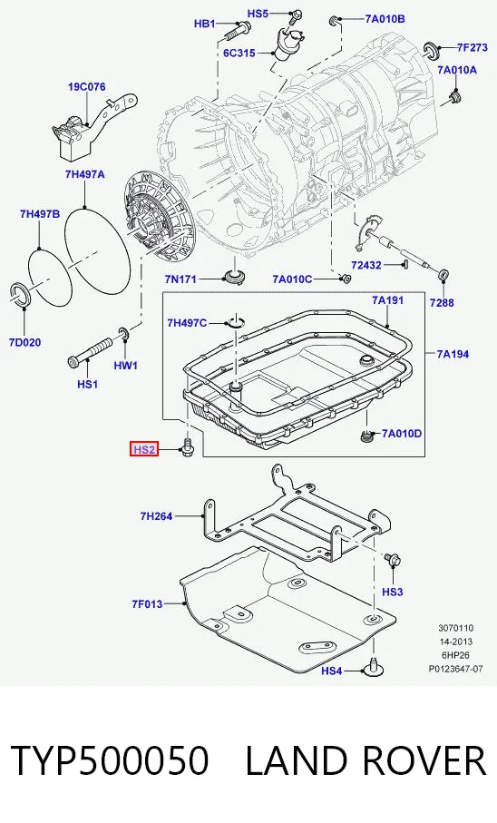 Купить 0736101486 ZF Parts Поддон АКПП