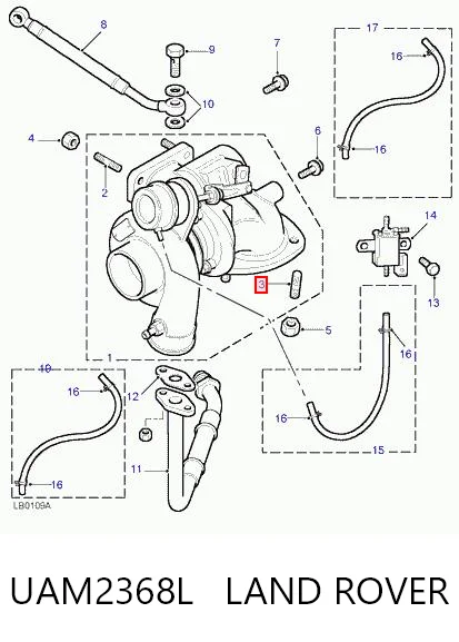 Купить 3241A028 Perkins Шпилька выпускного коллектора