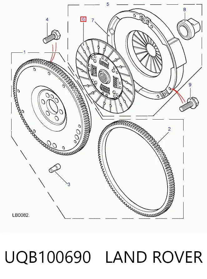 Диск сцепления MD5058 Mecarm