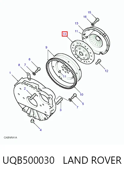 Диск сцепления Allmakes UQB500030 цена, от 29.69 USD