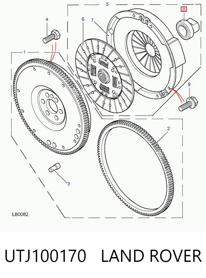 Подшипник скольжения сцепления Polcar 500035210 цена, от 19.69 USD