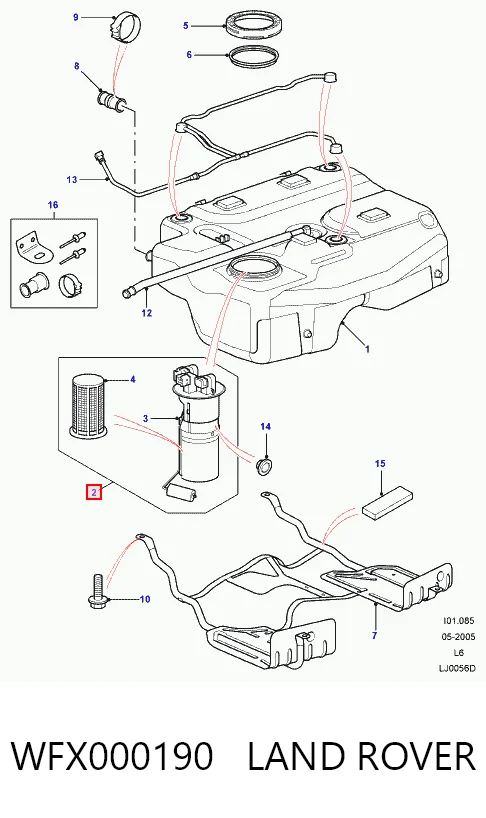 Бензонасос 30919125 AND