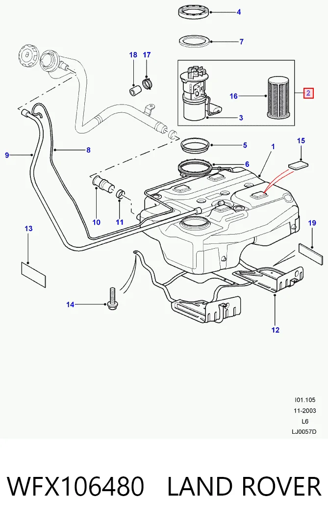 MAM00039M Polcar Электробензонасос